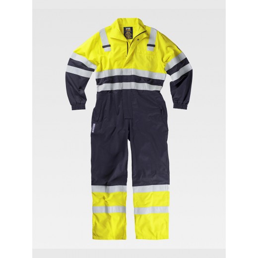 TUTA DA LAVORO TESSUTO IGNIFUGO ALTA VISIBILITA C5091