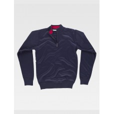 PULLOVER UNISEX MEZZA ZIP S5601