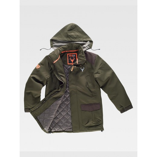 PARKA IMPERMEABILE CUCITURE TERMOSALDATE - CACCIA S8230