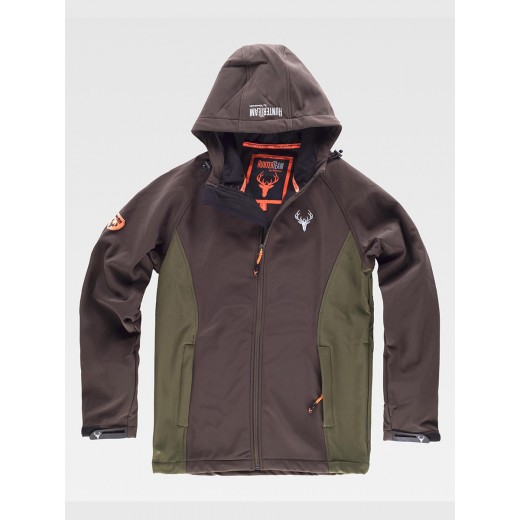 SOFTSHELL CON CAPPUCCIO - CACCIA S8610