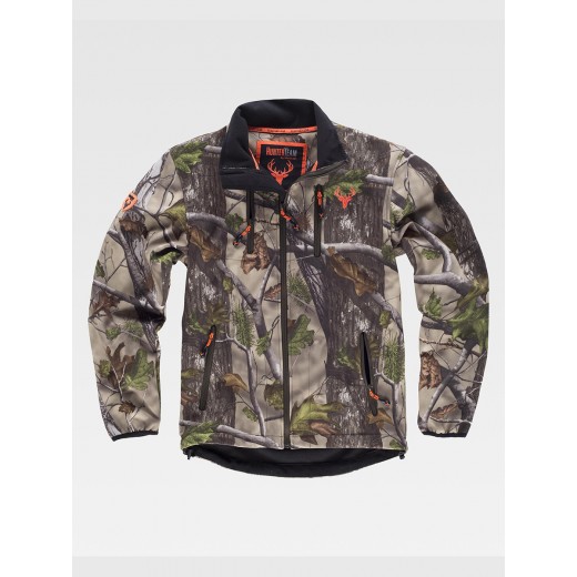 SOFTSHELL CAMOUFLAGE - CACCIA S8660