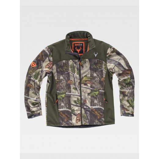 SOFTSHELL CAMOUFLAGE - CACCIA S8665