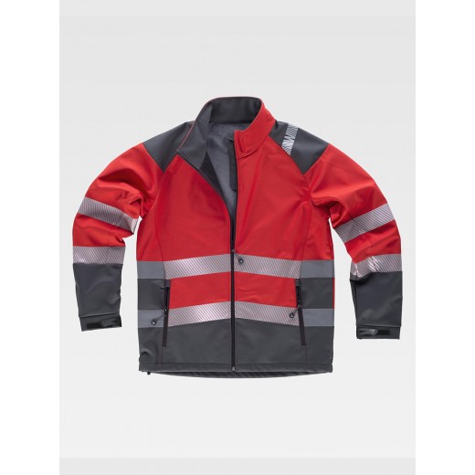 SOFTSHELL BANDE RIFRANGENTI DISCONTINUE S9202