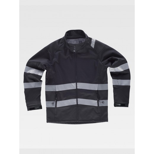 SOFTSHELL BANDE RIFRANGENTI DISCONTINUE S9203