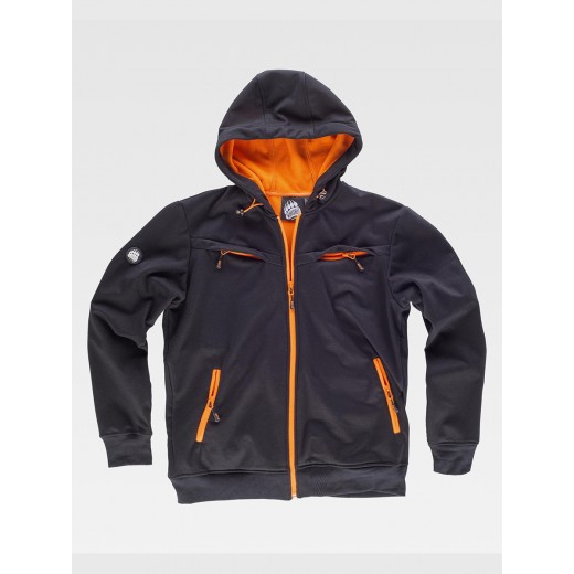 SOFTSHELL CON CAPPUCCIO UNISEX S9482