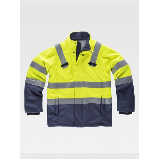 SOFTSHELL MULTIPROTEZIONE ALTA VISIBILITA CLASSE 2 S9591