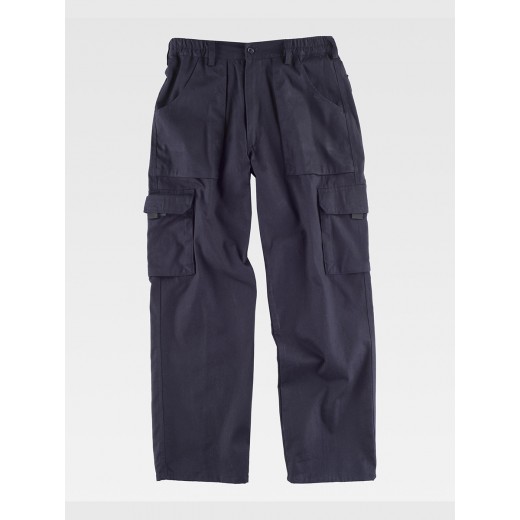 PANTALONE DA LAVORO ALTA RESISTENZA IN COTONE WF1400