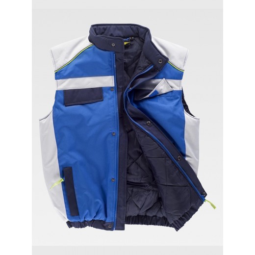 GILET IMBOTTITO TESSUTO OXFORD WF5853