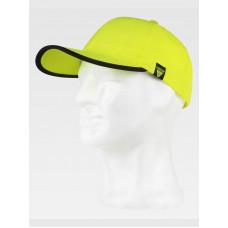 CAPPELLO VISIERA CURVA 6 PANNELLI CON BORDO VISIERA A CONTRASTO WFA907